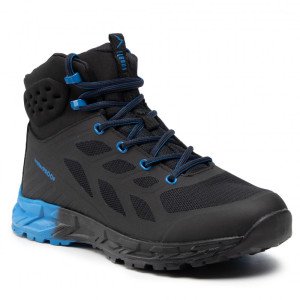 Ghete de turism pentru barbati ELBRUS Elodio Mid WP, Negru/Albastru Ghete de turism pentru barbati ELBRUS Elodio Mid WP, Negru/Albastru