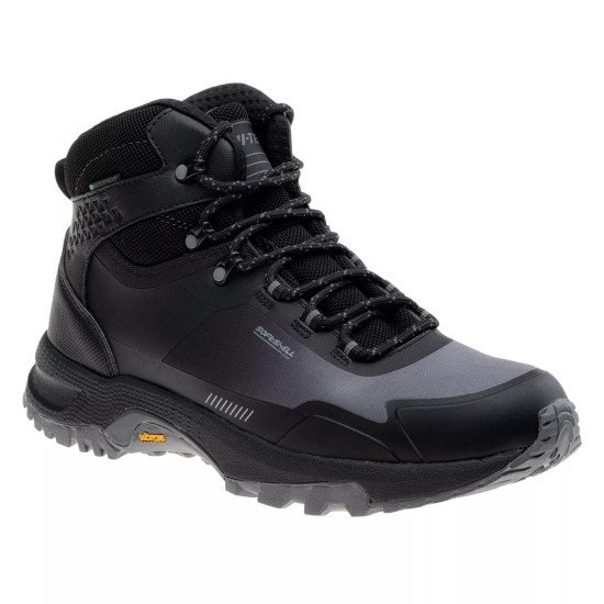 Ghete de trekking pentru barbati HI-TEC Hahaji Mid WP, Negru