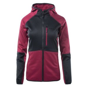 Hanorac de damă din fleece HI-TEC Lady Camila - Roșu - Antracit Hanorac de damă din fleece HI-TEC Lady Camila - Roșu - Antracit