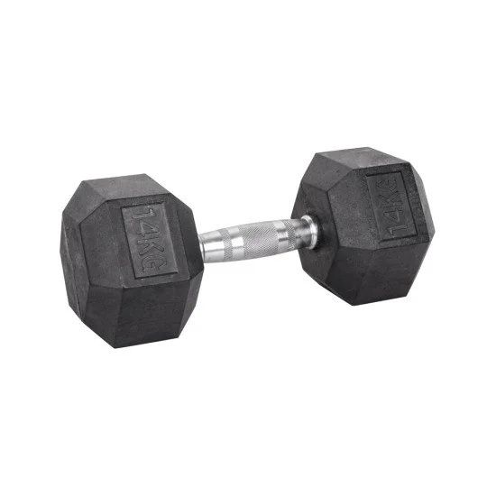 Gantera Hexagonala inSPORTline Hexsteel 14 kg