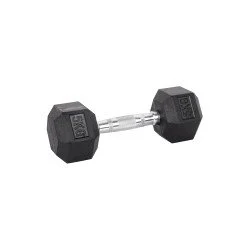 Gantera Hexagonala inSPORTline Hexsteel 5 kg