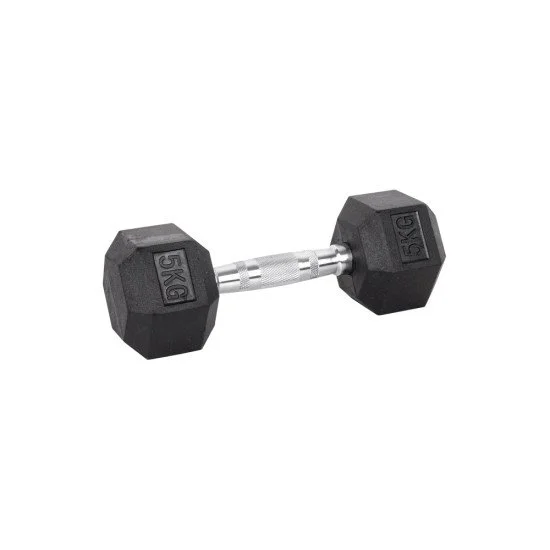 Gantera Hexagonala inSPORTline Hexsteel 5 kg