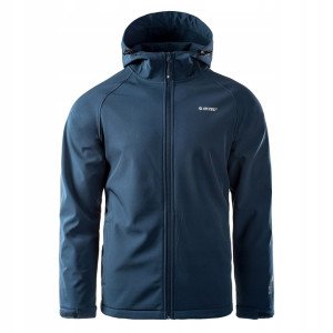 Jachetă softshell pentru bărbați HI-TEC Narmo - Аlbastru inchis Jachetă softshell pentru bărbați HI-TEC Narmo - Аlbastru inchis