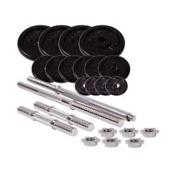 Gantere si haltera set 50kg inSPORTline
