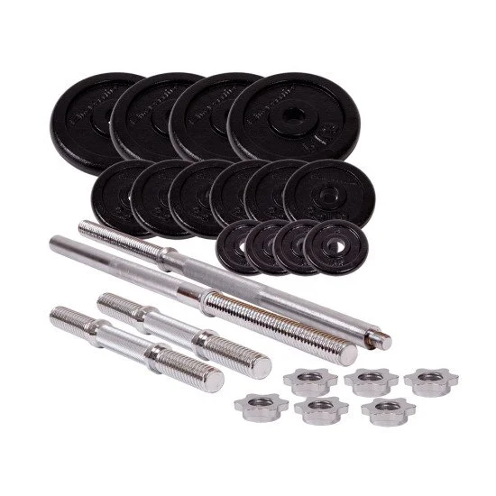 Gantere si haltera set 50kg inSPORTline