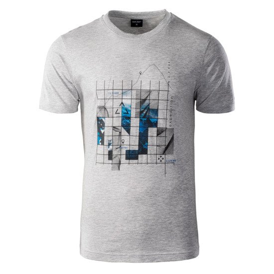 Tricou sport de barbati HI-TEC NEROD, Gri Tricou sport de barbati HI-TEC NEROD, Gri