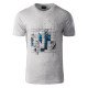 Tricou sport de barbati HI-TEC NEROD, Gri Tricou sport de barbati HI-TEC NEROD, Gri