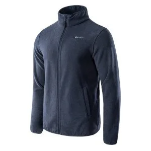 Geaca fleece pentru barbati HI-TEC Zoe, Indigo Geaca fleece pentru barbati HI-TEC Zoe, Indigo