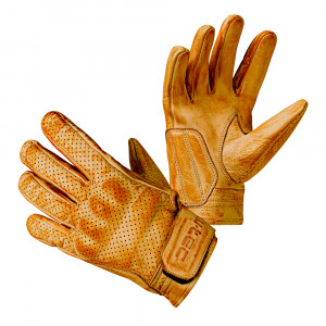 Manusi moto din piele W-TEC Modko, Galben Manusi moto din piele W-TEC Modko, Galben