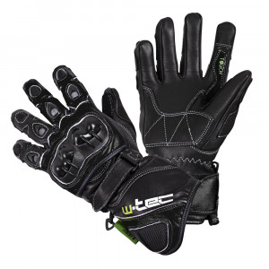 Manusi moto din piele W-TEC Supreme EVO, Negru Manusi moto din piele W-TEC Supreme EVO, Negru