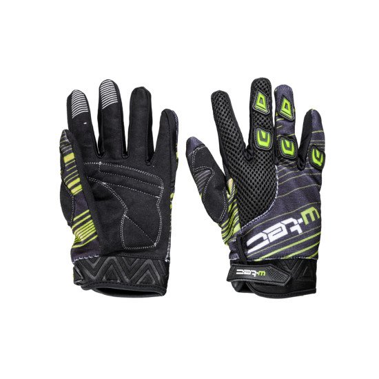 Manusi pentru motocross si enduro W-TEC Heralt NF-5301 - Verde/Negru Manusi pentru motocross si enduro W-TEC Heralt NF-5301 - Verde/Negru