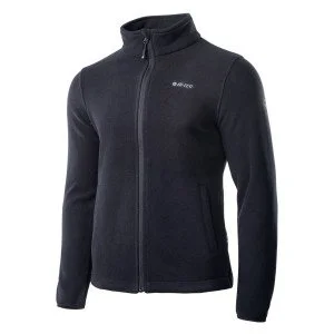 Geaca fleece pentru barbati HI-TEC Henis, Negru Geaca fleece pentru barbati HI-TEC Henis, Negru