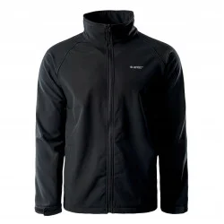 Geacă softshell HI-TEC Derai pentru bărbați - Negru