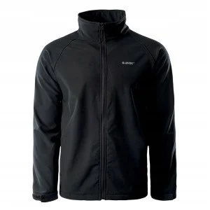Geacă softshell HI-TEC Derai pentru bărbați - Negru
