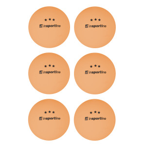 Mingi pentru tenis de masa inSPORTline Elisenda S3*** Portocaliu, 6 bucati/set Mingi pentru tenis de masa inSPORTline Elisenda S3*** Portocaliu, 6 bucati/set