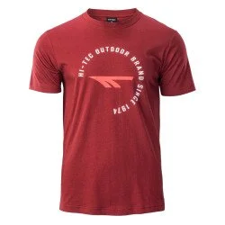 Tricou barbati HI-TEC Noel - Rosu