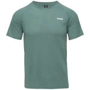 Tricou sport barbati HI-TEC Makkio - Verde Tricou sport barbati HI-TEC Makkio - Verde