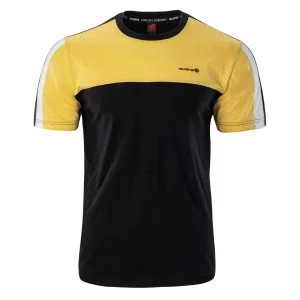 Tricou pentru barbati IGUANA Rampart, Negru/Galben Tricou pentru barbati IGUANA Rampart, Negru/Galben