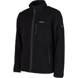 Geaca fleece pentru barbati HI-TEC Porto, Negru Geaca fleece pentru barbati HI-TEC Porto, Negru