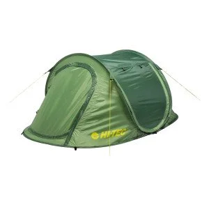 Cort pentru doua persoane HI-TEC Glio 2, Verde Cort pentru doua persoane HI-TEC Glio 2, Verde