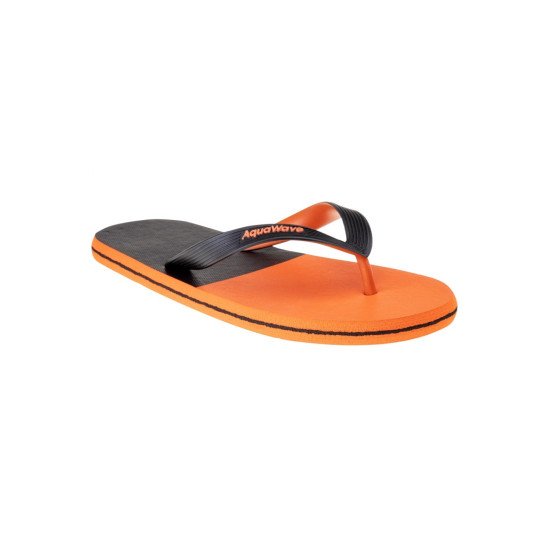 Papuci flip-flops pentru barbati AQUAWAVE Roboor, Negru/Portocaliu