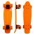Pennyboard Light Aspy cu roti usoare, Orange