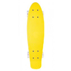 Penny board Light Aspy cu roti iluminate, Galben