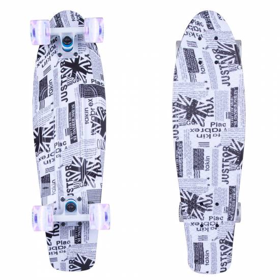 Penny board WORKER Engly Pro 27” cu roti iluminate Penny board WORKER Engly Pro 27” cu roti iluminate