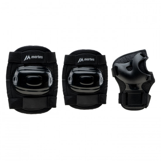 Set de protectii pentru copii MARTES Garda Boy, Negru Set de protectii pentru copii MARTES Garda Boy, Negru
