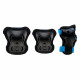 Set de protectii pentru baieti COOLSLIDE Guardiano, Negru/Albastru Set de protectii pentru baieti COOLSLIDE Guardiano, Negru/Albastru