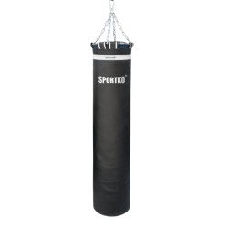 Sac de box SportKO Olympic 35x180 cm, Negru