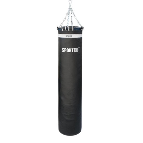 Sac de box SportKO Olympic 35x180 cm, Negru Sac de box SportKO Olympic 35x180 cm, Negru