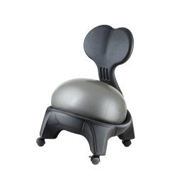 Scaun bila cu spatar inSPORTline EGG-Chair