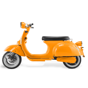 Scuter electric MOTORETTA D1 PLUS 2000 W - Portocaliu