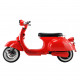 Scuter electric MOTORETTA D1 PLUS 2000 W - Rosu