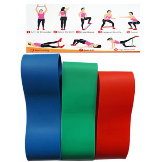 Elastic fitness set SPARTAN Band Set Elastic fitness set SPARTAN Band Set