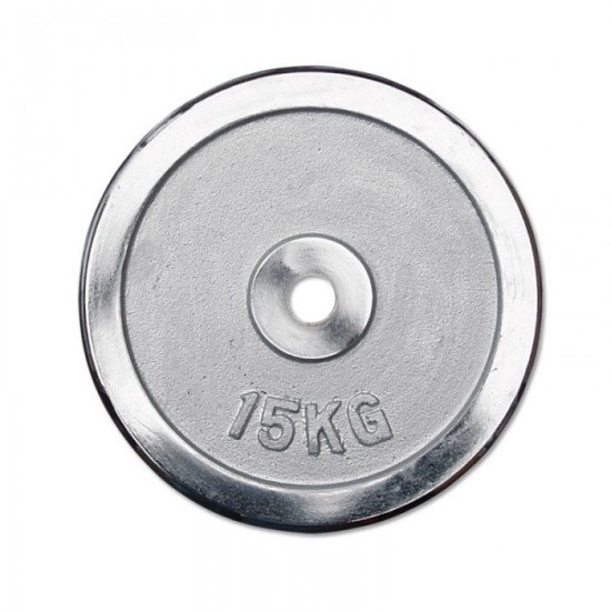 Discuri greutati set cromate SPARTAN 2 x 15 kg/30 mm Discuri greutati set cromate SPARTAN 2 x 15 kg/30 mm