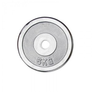 Discuri greutati set cromate SPARTAN 2 x 5 kg/30 mm Discuri greutati set cromate SPARTAN 2 x 5 kg/30 mm
