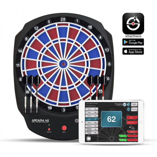 Panou de darts inteligent CARROMCO Smartness Arcadia 4.0