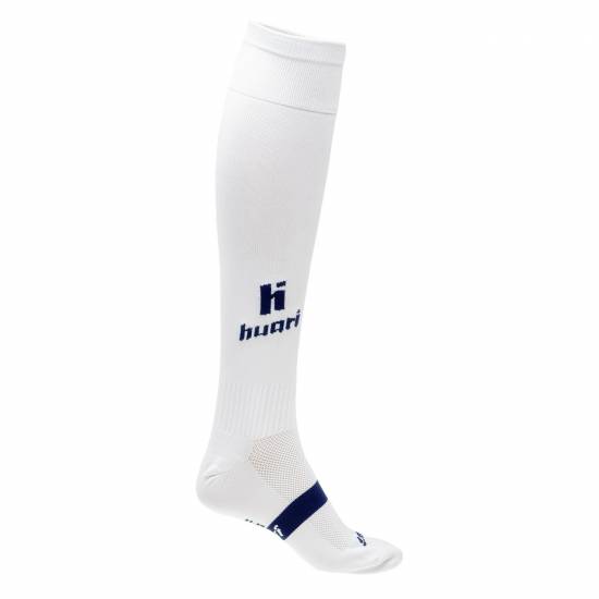 Sosete de fotbal HUARI Beat JR, Alb Sosete de fotbal HUARI Beat JR, Alb