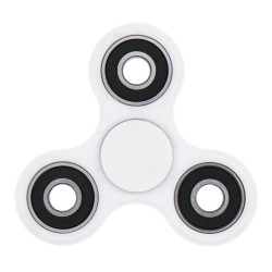 Fidget Tri-Spinner, Alb