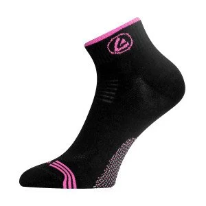 Șosete sport LASTING ABD - Negru - Roz Șosete sport LASTING ABD - Negru - Roz