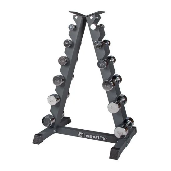 Suport vertical pentru gantere inSPORTline RK2076 Suport vertical pentru gantere inSPORTline RK2076