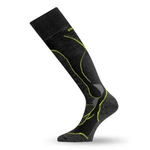 Sosete schi LASTING STW - negru, verde Sosete schi LASTING STW - negru, verde