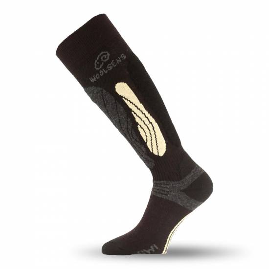 Sosete ski LASTING SWI, Galben Sosete ski LASTING SWI, Galben