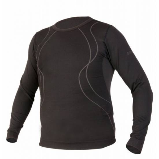 Bluza Termica pentru barbati HI-TEC GEMM Negru/Gri Bluza Termica pentru barbati HI-TEC GEMM Negru/Gri