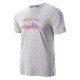 Tricou sport pentru barbati HI-TEC Donyr, Gri/Melange Tricou sport pentru barbati HI-TEC Donyr, Gri/Melange