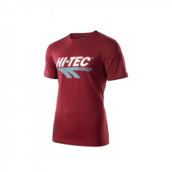 Tricou pentru barbati HI-TEC Retro, Visiniu