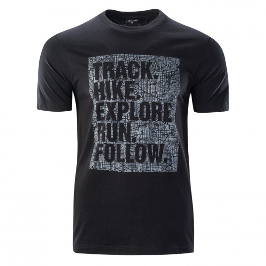 Tricou pentru barbati HI-TEC Thero, Negru Tricou pentru barbati HI-TEC Thero, Negru