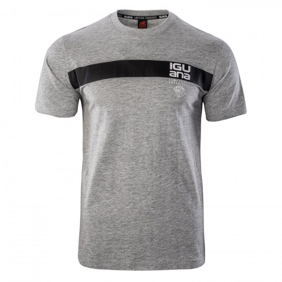 Tricou pentru barbati IGUANA Gordon, Gri melange Tricou pentru barbati IGUANA Gordon, Gri melange